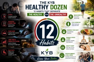 The KYB Healthy Dozen: 12 Habits That Separate the Healthy from the Unhealthy