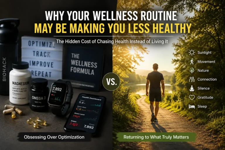Why Your Wellness Routine May Be Making You Less Healthy